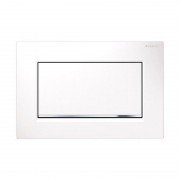 Панель смыва для унитаза Geberit Sigma30 одинарный смыв белый/хром глянцевый 115.893.KJ.1