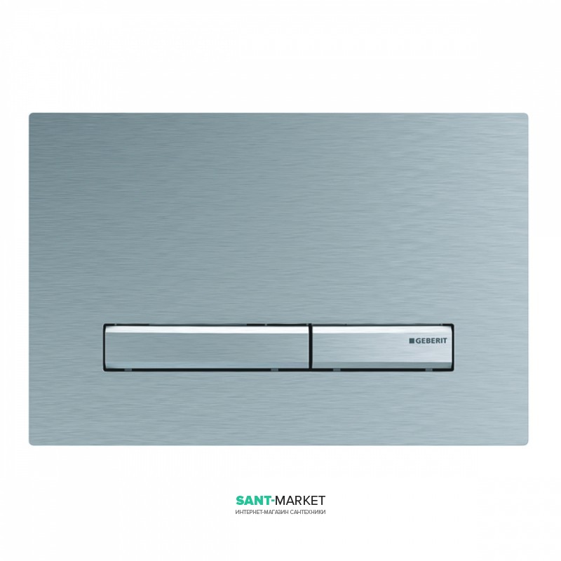 Панель смыва для унитаза Geberit Sigma50 двойной смыв полированный хром 115.788.GH.2