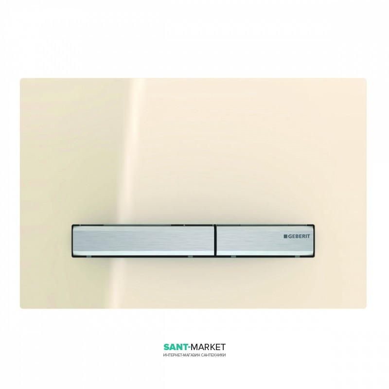 Панель смыва для унитаза Geberit Sigma50 двойной смыв песочный 115.788.TG.2