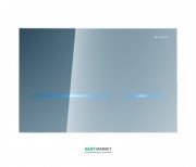 Панель смыва для унитаза Geberit Sigma80 двойной смыв бесконтактная зеркальное стекло 116.092.SM.1