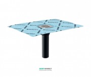 Душевой трап Geberit для монтажа через перекрытие d50 мм 154.053.00.1