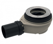 Сифон для душевого поддона Geberit d90 высота гидрозатвора 50 мм d50 мм PE-HD 150.550.00.1