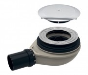 Сифон для душевого поддона Geberit d90 с крышкой сливного отверстия хром 150.583.21.1