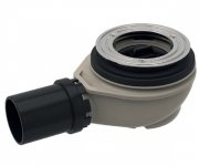 Сифон для душевого поддона Geberit d90 высота гидрозатвора 50 мм d50 мм PE-HD 150.550.00.1