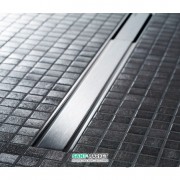 Накладная панель для водосточного желоба Geberit CleanLine60 тёмный металл/матовый металл 154.456.00.1