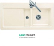 Мийка для кухні прямокутна Villeroy & Boch Subway 60 кремовий 671202KR