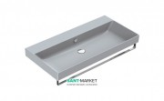 Раковина для ванной подвесная Catalano New Zero 100х50 керамическая цвет серый матовый 110ZPCS