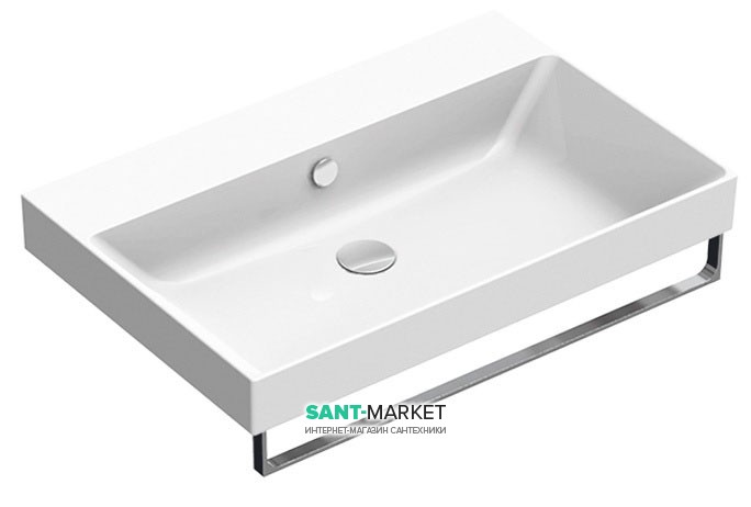 Раковина для ванной подвесная Catalano New Zero 75х50 керамическая цвет белый 175ZP00