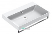 Раковина для ванной подвесная Catalano New Zero 75х50 керамическая цвет белый матовый 175ZPBM