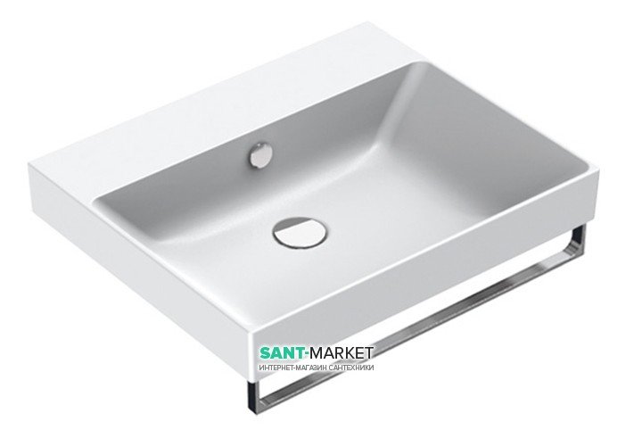 Раковина для ванної підвісна Catalano New Zero 60х50 керамічна колір білий матовий 160ZPBM