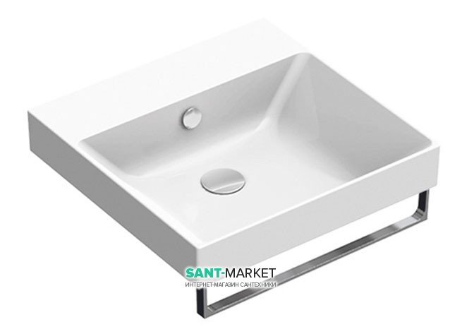 Раковина для ванной подвесная Catalano New Zero 50х50 керамическая цвет белый глянцевый 150ZP00