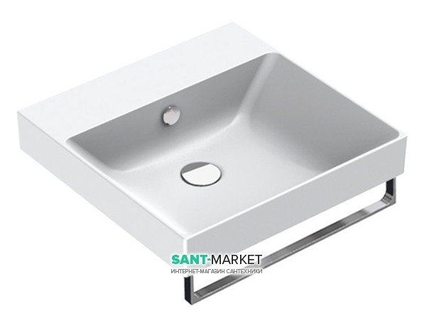 Раковина для ванной подвесная Catalano New Zero 50х50 керамическая цвет белый матовый 150ZPBM