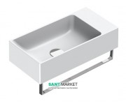 Раковина для ванної накладна Catalano New Zero 50х25 керамічна колір білий матовий 15025VEBM