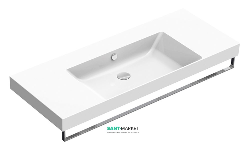 Раковина для ванної підвісна Catalano New Zero 125х50 керамічна колір білий 1125ZEUP00