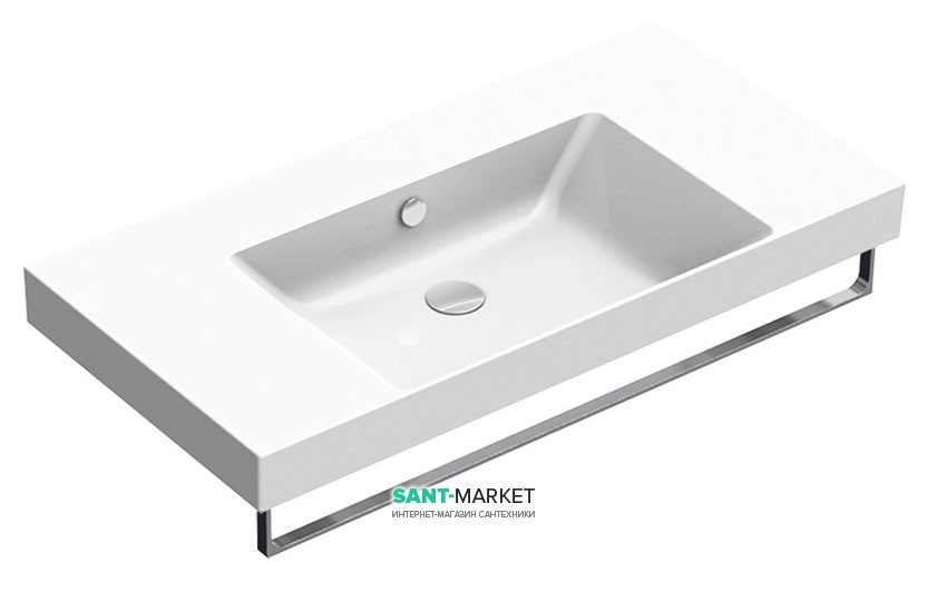 Раковина для ванної підвісна Catalano New Zero 100х50 керамічна колір білий 110ZEUP00