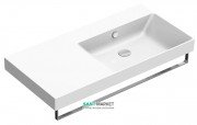 Раковина для ванной подвесная Catalano New Zero 100х50 керамическая чаша справа цвет белый 110DZEUP00