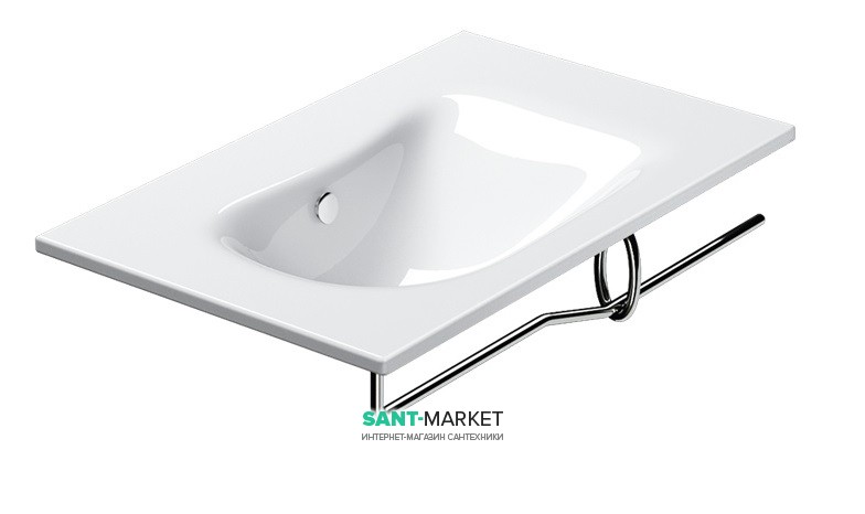 Раковина для ванної підвісна Catalano Impronta 80х50 кераміка колір білий 180IM00