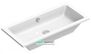 Раковина для ванной встраиваемая Catalano New Zero 80х37 керамическая белая 18037ZE00