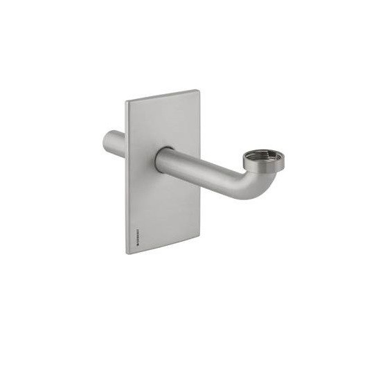 Крышка и патрубок Geberit внутристенного сифона скрытого монтажа пластик хром глянец 115.416.21.1