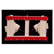 Панель смыва для унитаза Geberit Sigma70 двойной смыв для индивидуальной вставки 115.620.00.1