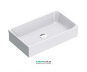 Раковина для ванної накладна Catalano Zero 60х35 керамічна колір білий 16035ZE00