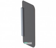 Разделительная панель для писсуаров Geberit стекло умбра 115.211.TF.1