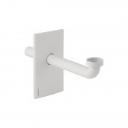 Крышка и патрубок Geberit внутристенного сифона скрытого монтажа пластик белый 115.416.11.1