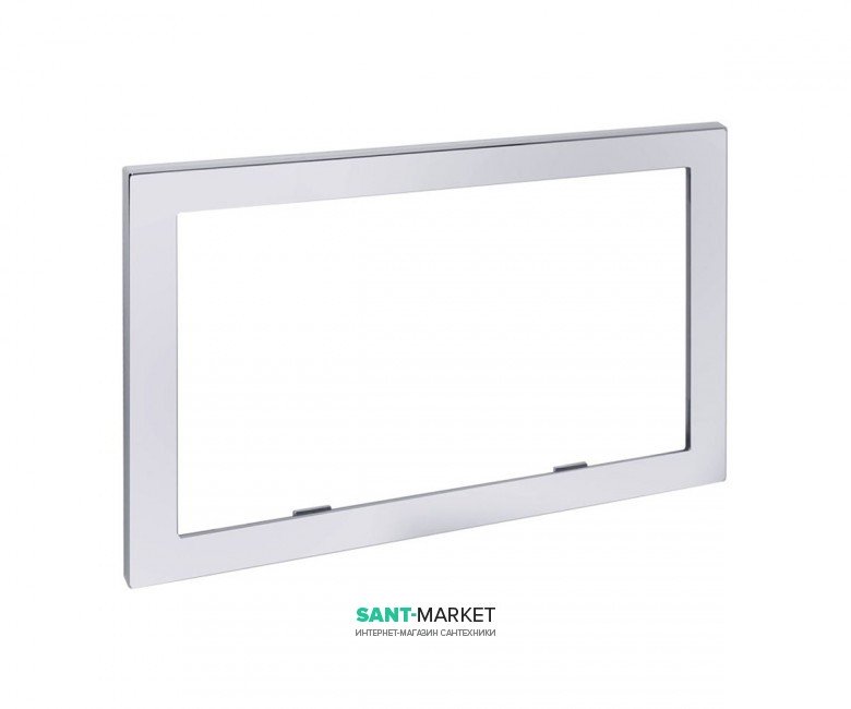 Облицовочная рамка к смывной клавише Geberit Omega 60 хром шлифованный 115.086.GH.1