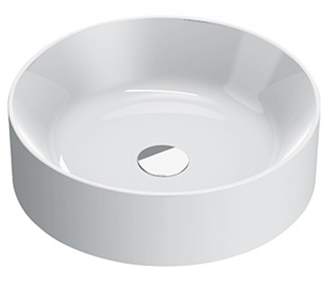 Раковина для ванной накладная Catalano Zero 45х45 круглая керамическая цвет белый 145TZE00