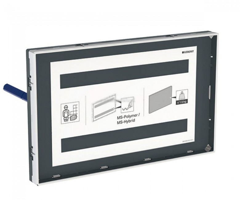 Защитная крышка Geberit Omega Sigma для скрытой системы смыва с монтажом заподлицо 115.696.00.1