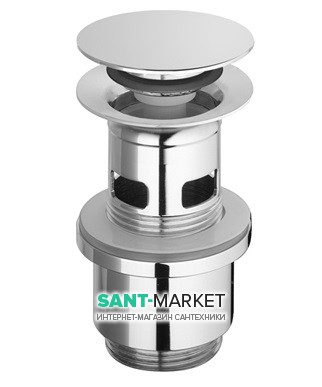 Злив для раковини Catalano з переливом латунь колір хром 5PCSC00