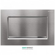 Панель смыва для унитаза Geberit Sigma 30 одинарный смыв хром матовый/хром глянцевый/хром матовый 115.893.KX.1