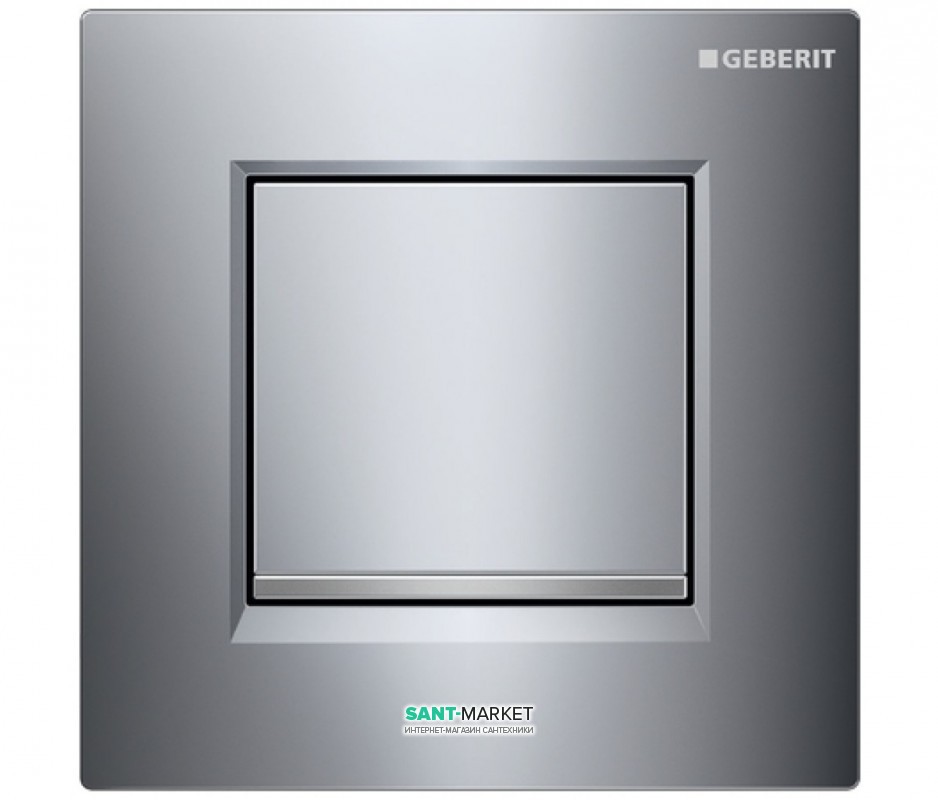 Панель смыва для писсуара Geberit Sigma 30 пневматическая хром глянцевый/хром матовый/хром глянцевый 116.017.KH.1