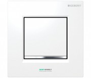 Панель смыва для писсуара Geberit Sigma 30 пневматическая белый/хром глянец/белый 116.017.KJ.1