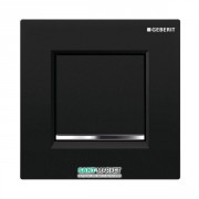 Панель смыва для писсуара Geberit Sigma 30 пневматическая чёрный/хром глянец/чёрный 116.017.KM.1