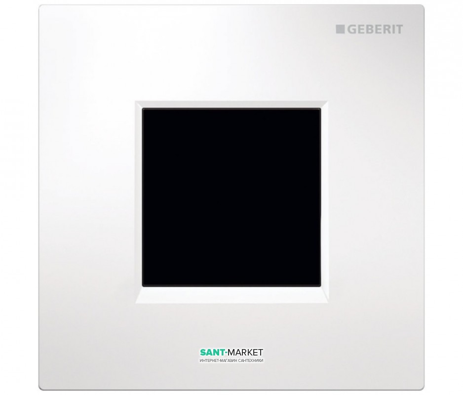 Панель змиву для пісуара Geberit Sigma 30 електронна білий / хром глянсовий / білий 116.027.KJ.1