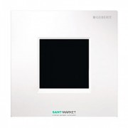 Панель смыва для писсуара Geberit Sigma 30 электронная белый/хром глянцевый/белый 116.037.KJ.1