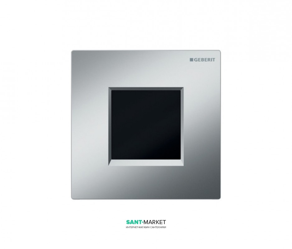 Панель смыва для писсуара Geberit Sigma 30 хром матовый/хром глянцевый/хром матовый 116.037.KN.1