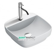 Раковина для ванной накладная Catalano Colori 42х42 керамика цвет белый поверхность сатин 142GRLXNBM