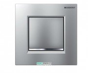 Панель змиву для пісуара Geberit Sigma 30 пневматична хром матовий / хром глянець / хром матовий 116.017.KN.1