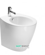 Биде напольное Catalano Velis безободковое с одним отверстием керамика белый 1BI5000