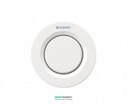 Пневмокнопка смыва для унитаза Geberit Type 01 дистанционная одинарный смыв белый 116.040.11.1