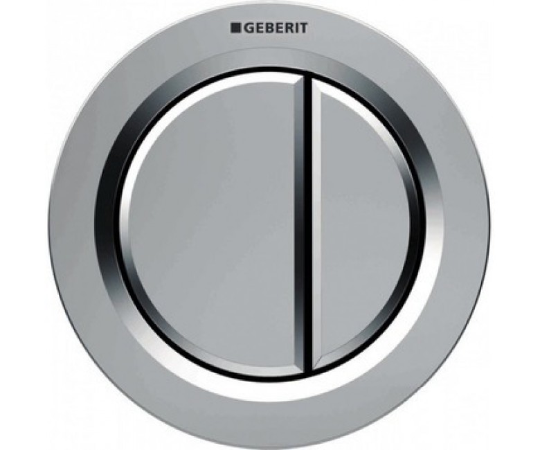 Пневмокнопка змиву для унітазу Geberit Type 01 дистанційна подвійний змив хром глянсовий 116.042.21.1