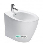 Биде напольное Catalano Velis безободковое с одним отверстием керамика белый 1BI57N00