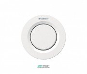 Пневмокнопка смыва для унитаза Geberit Type 01 дистанционная одинарный смыв белый 116.040.11.1