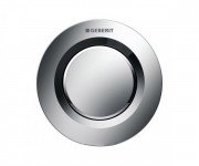 Пневмокнопка смыва для унитаза Geberit Type 01 дистанционная одинарный смыв хром глянцевый 116.041.21.1