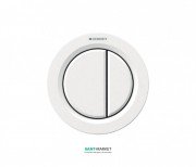 Пневмокнопка змиву для унітазу Geberit Type 01 подвійний змив білий 116.050.11.1