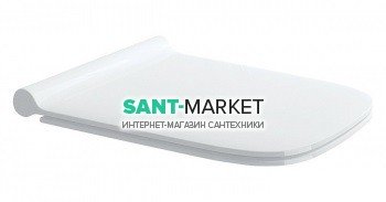 Сидіння з кришкою для унітазу Catalano Green з мікроліфтом дюропласт білий 5GR55STP00