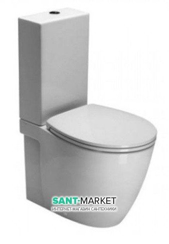 Унитаз напольный Catalano Velis 62х37 моноблок керамика белый 1MPVL00