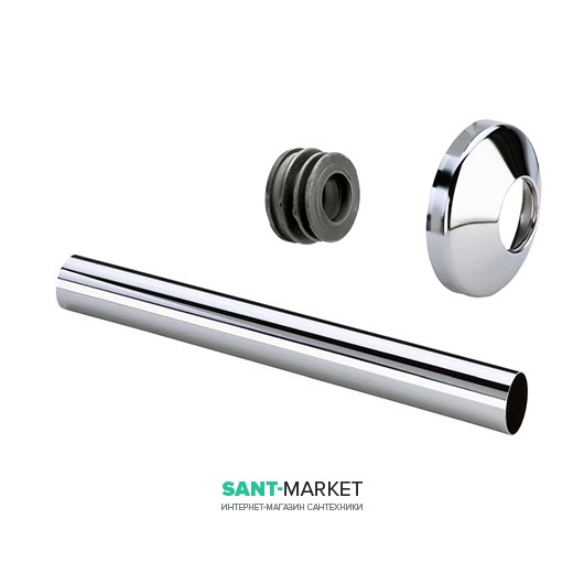 Набор для подключения скрытого бачка Kerasan Retro/Waldorf хром 755290